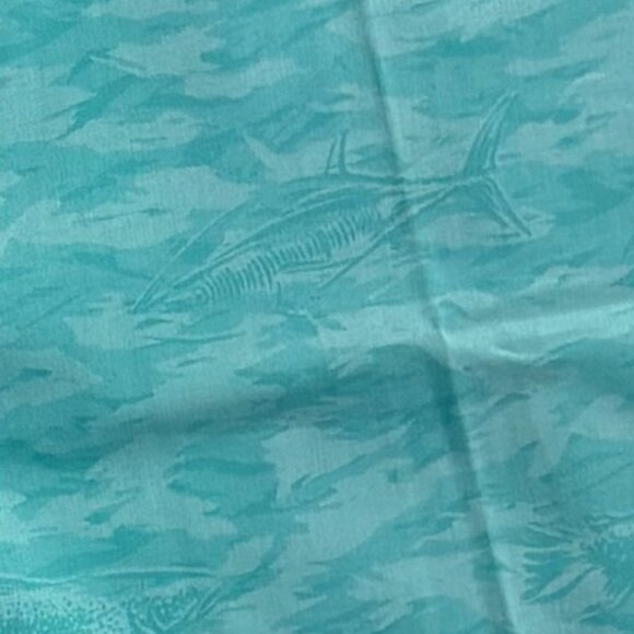 NEW PETER MILLAR Crown Sport Golf Shorts Men's 40 Waist Blue Game Fish Pattern - Picture 5 of 8